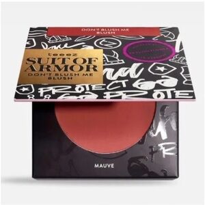TEEEZ Cosmetics Suit of Armor Don’t Blush Me Blusher - Mauve - Full Size .14 oz